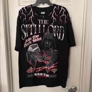 Star Wars Black and Red Shirt new!